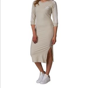 Adidas Signature Midi BodyCon Dress